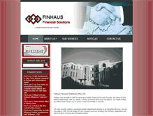 Tablet Screenshot of finhaus.com